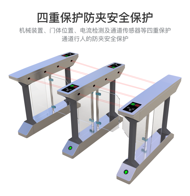 GK728-YT掃碼蝶形通道閘機(jī)